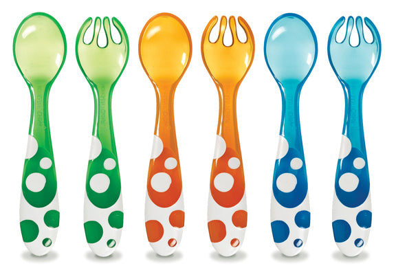 Munchkin 6-pack sked och gaffel