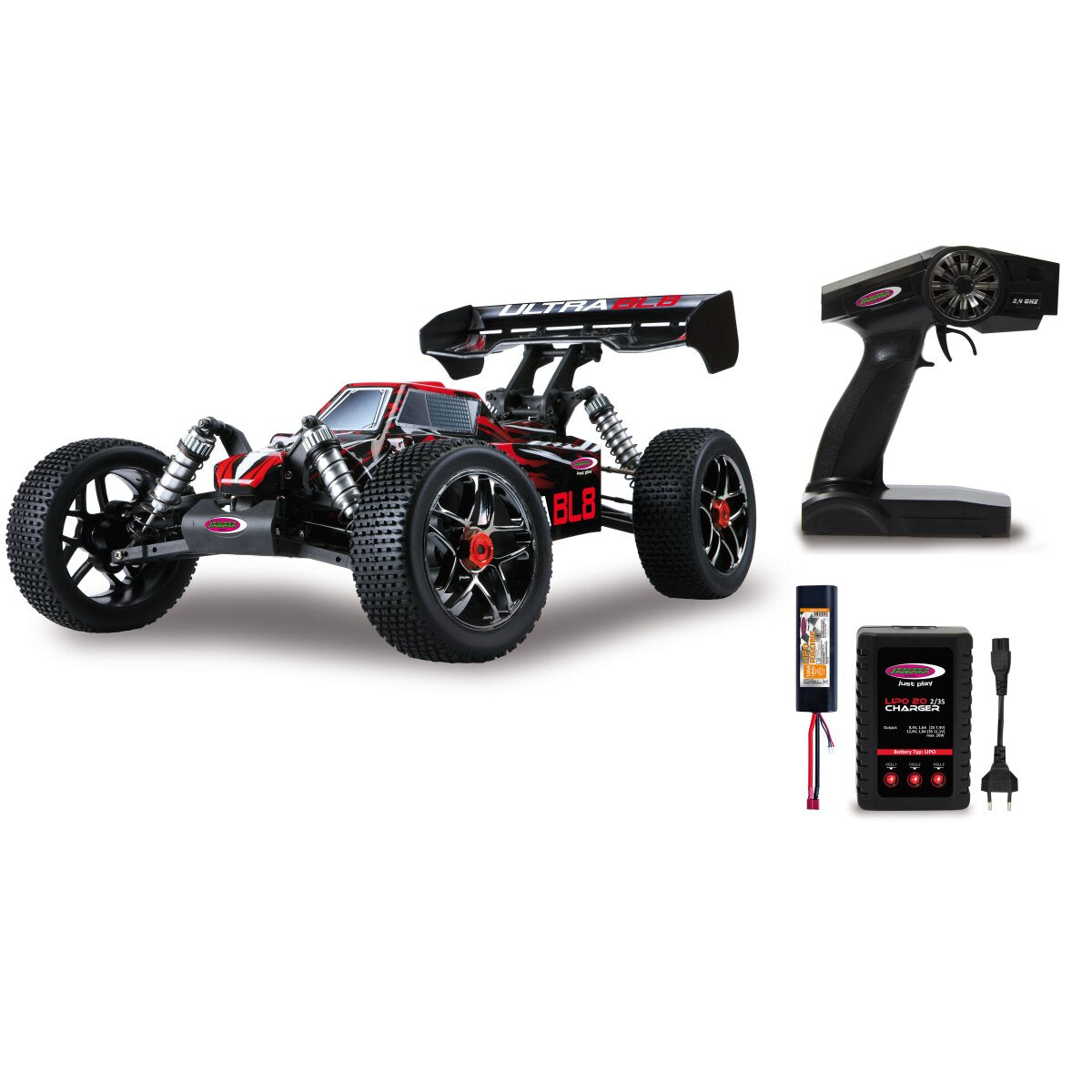 JAMARA Ultra BL8 Buggy 4WD 1:8 Lipo 2,4GHz