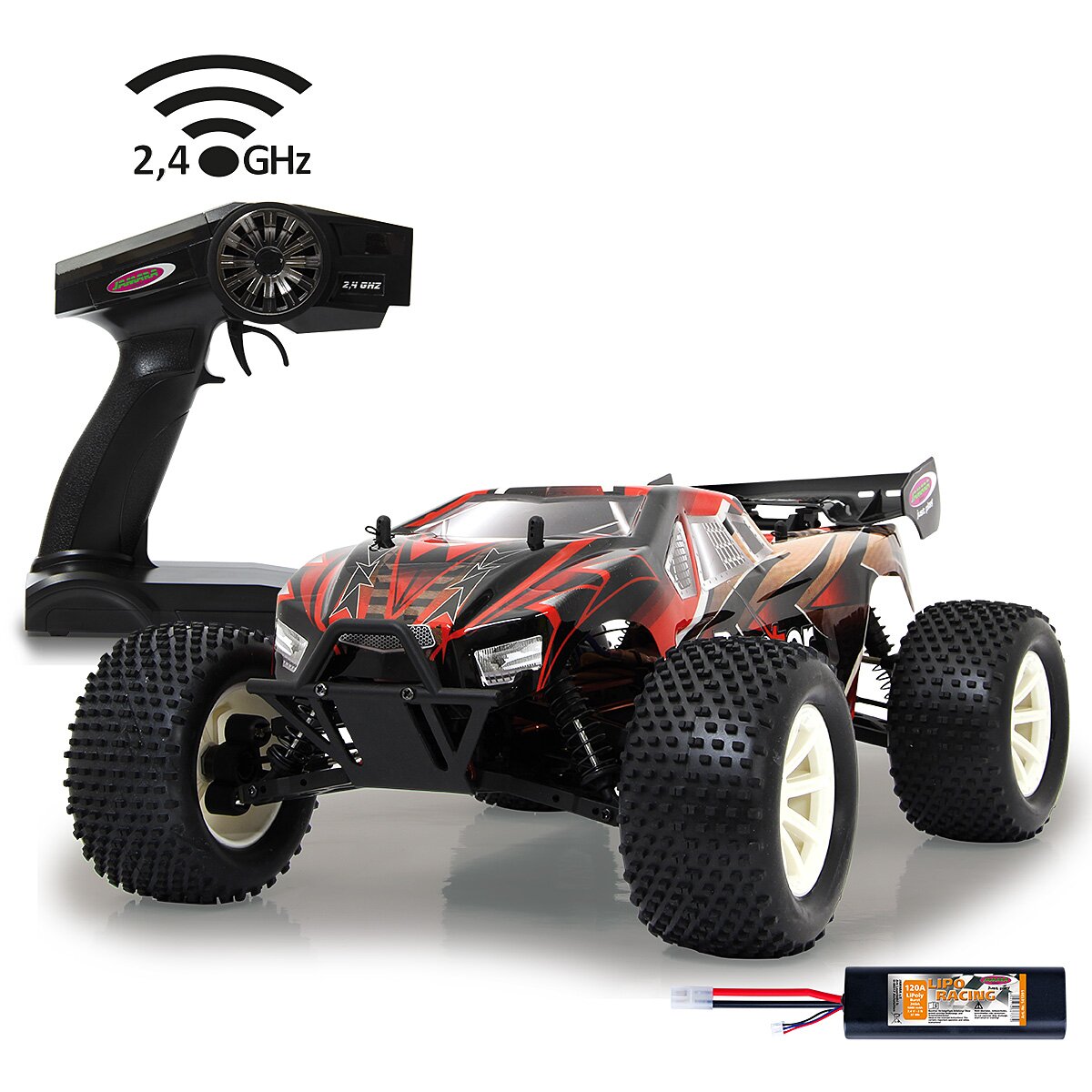 JAMARA Brecter Truggy 4WD 1:10 Lipo 2,4GHz