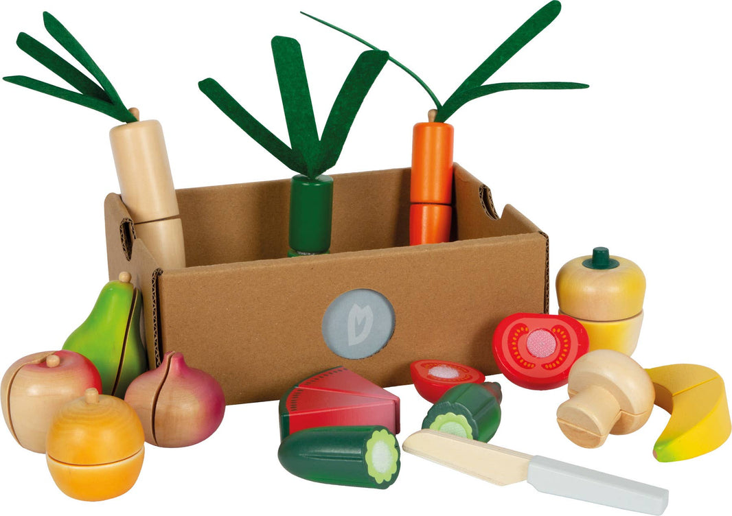 small foot Skäruppsättning Frukt & Grönsaker