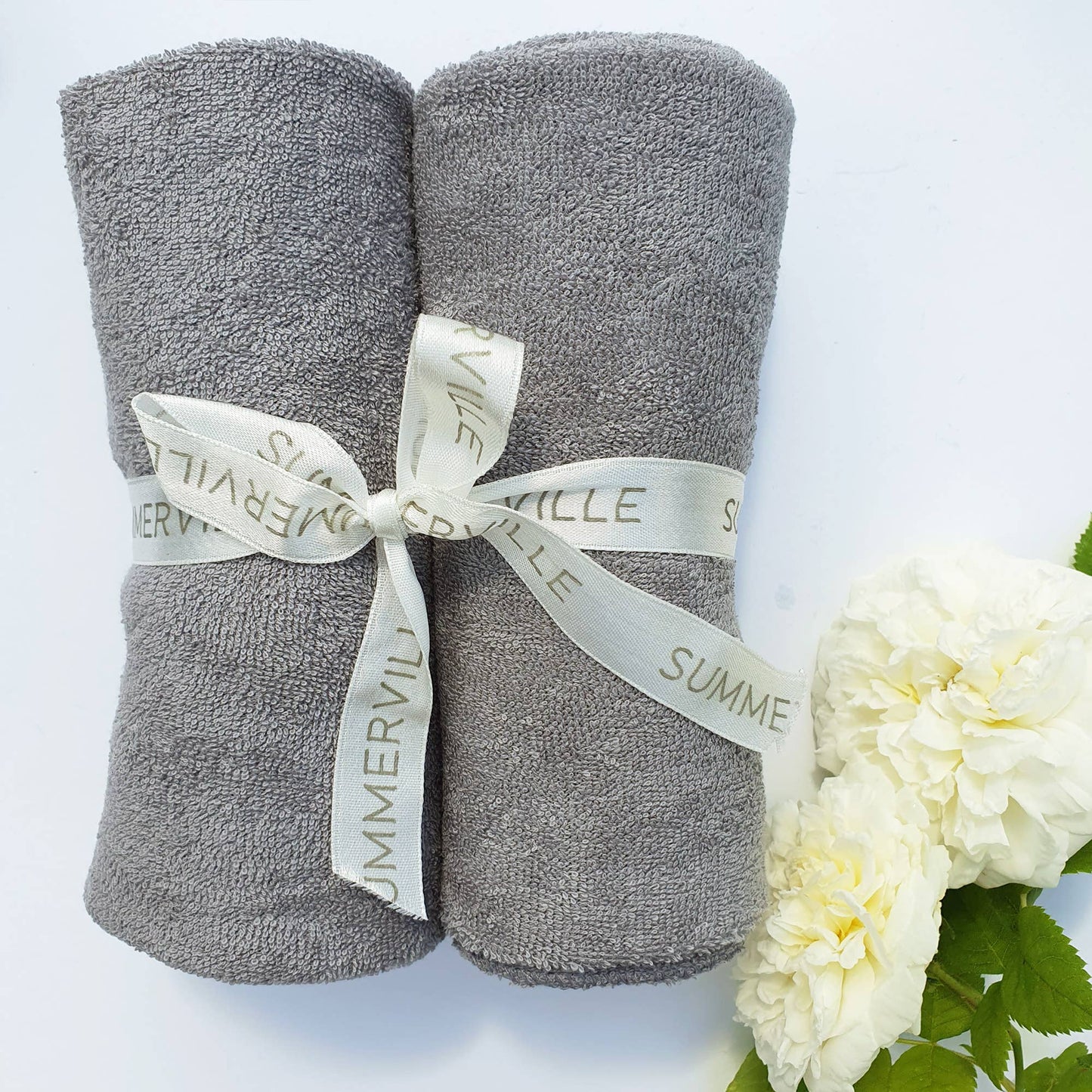 Summerville organic Organic Baby Care Handdukar 2-pack Grå