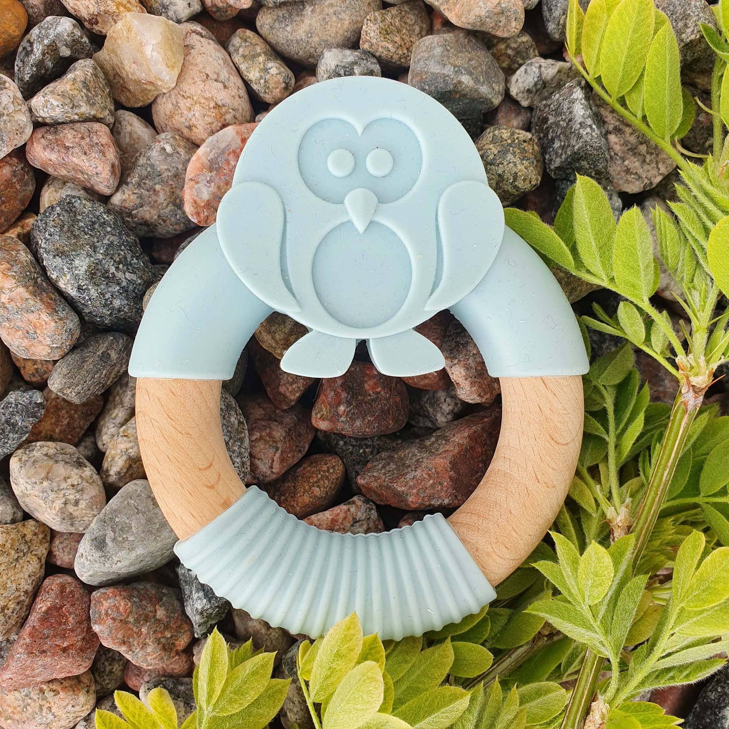 Summerville organic Teether i trä och silikon