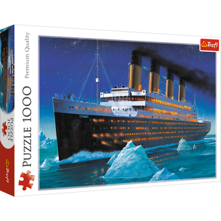 KÄRNAN, PUSSEL, TREFL - 1000 BIT TITANIC