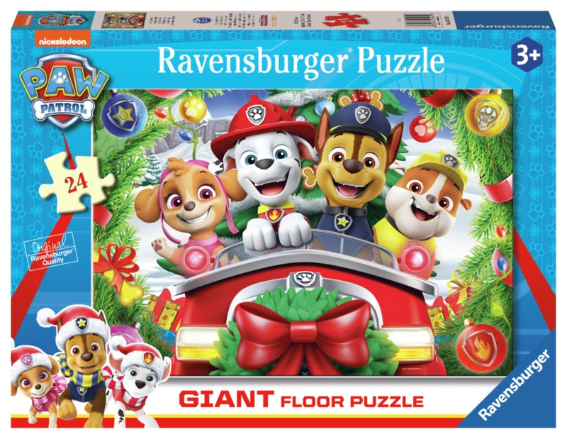 Ravensburger pussel - Paw Patrol Christmas Giant 24 bitar