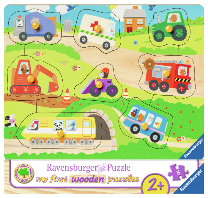 Ravensburger pussel - Favourite Vehicles 8 bitar