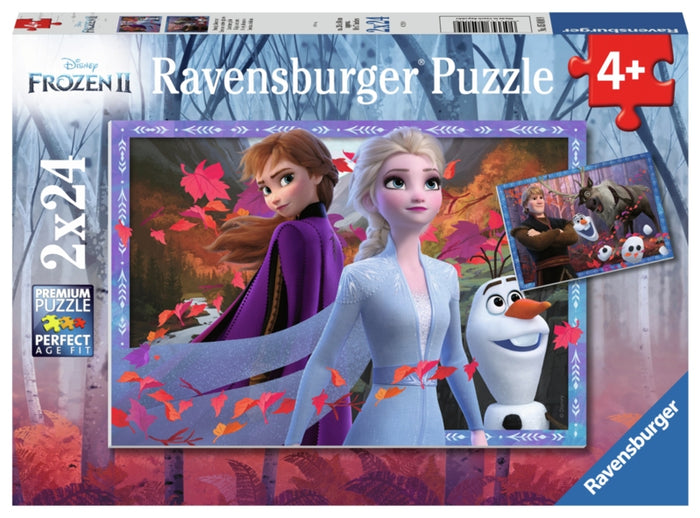 Ravensburger pussel - Frozen 2 Frosty Adventures 2x24 bitar