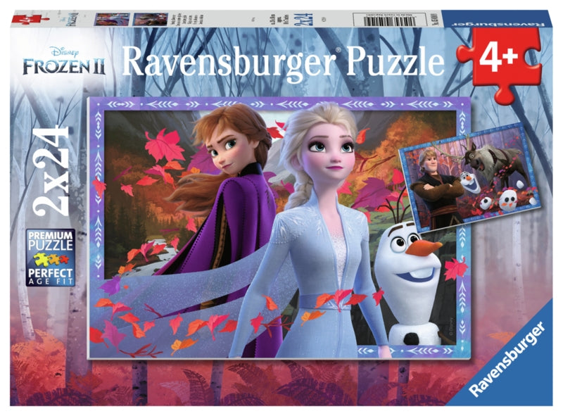 Ravensburger pussel - Frozen 2 Frosty Adventures 2x24 bitar