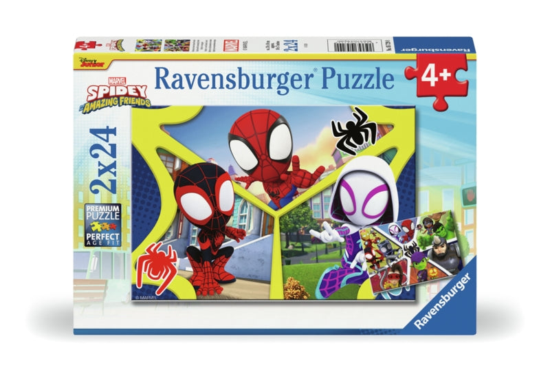 Ravensburger pussel - Spidey And Amazing Friends 2x24 bitar