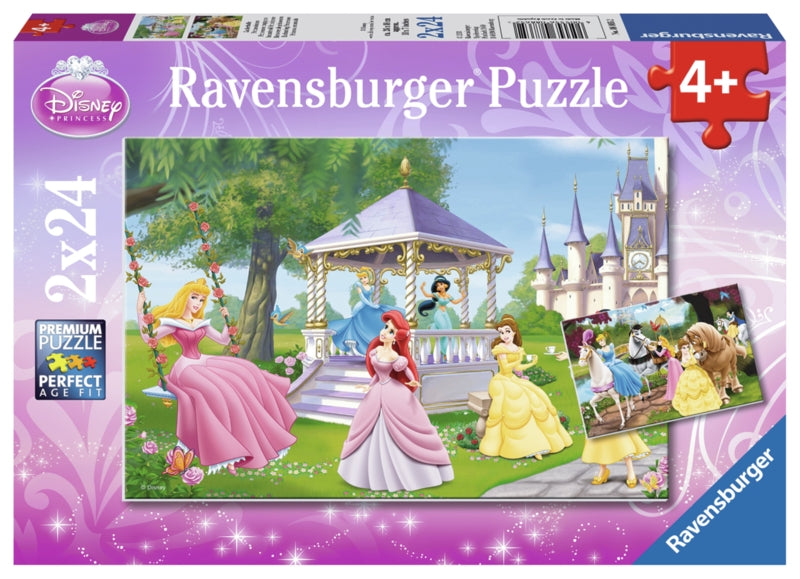 Ravensburger pussel - Enchanting Princesses - 2x24 bitar