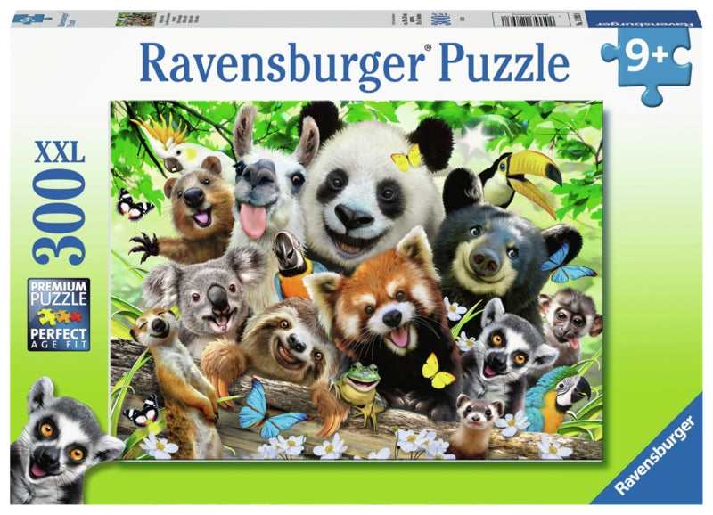 Ravensburger pussel - Wildlife Selfie 300 bitar