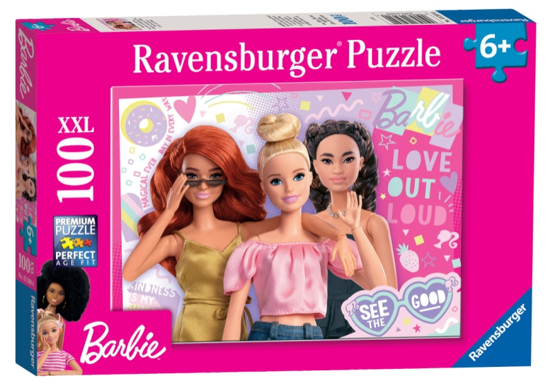 Ravensburger pussel - Barbie 100 bitar
