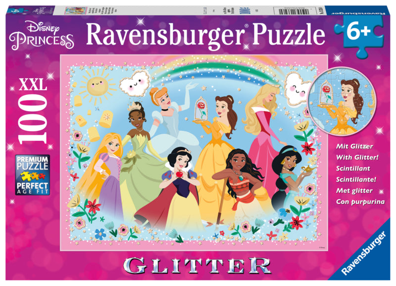 Ravensburger pussel - Disney Princess Strong Beautyful and Brave 100 bitar
