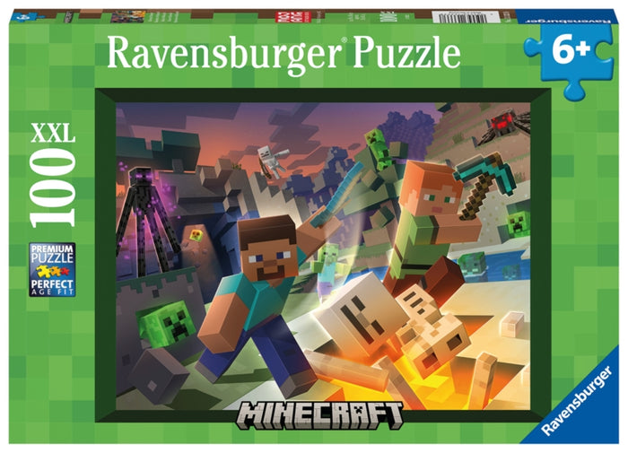 Ravensburger pussel - Monster Minecraft 100 bitar