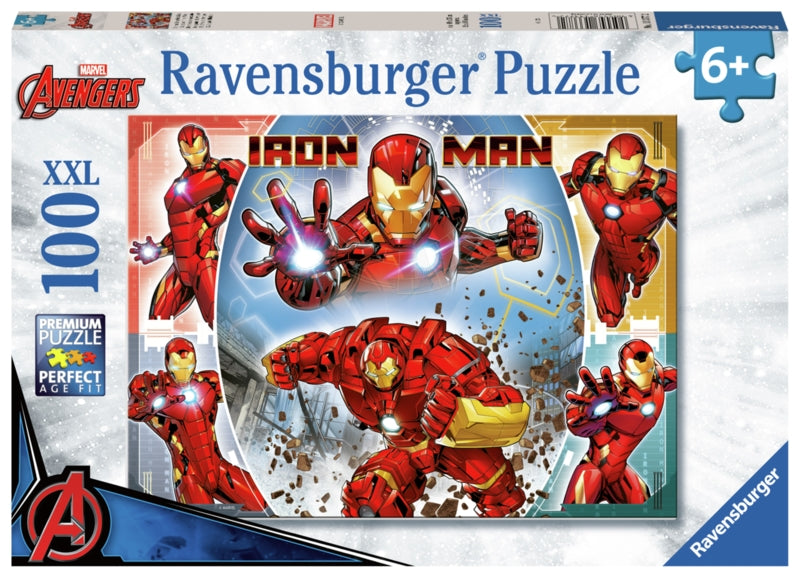 Ravensburger pussel - Marvel Hero Ironman 100 bitar