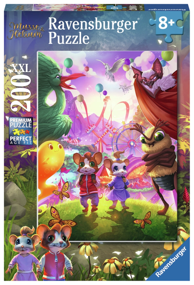 Ravensburger pussel - Musse & Helium 200 bitar