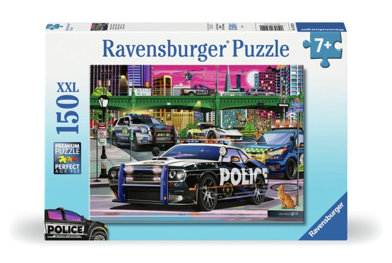 Ravensburger pussel - Police On Patrol 150 bitar