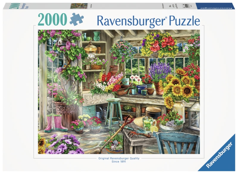 Ravensburger pussel - Gardener's Paradise 2000 bitar