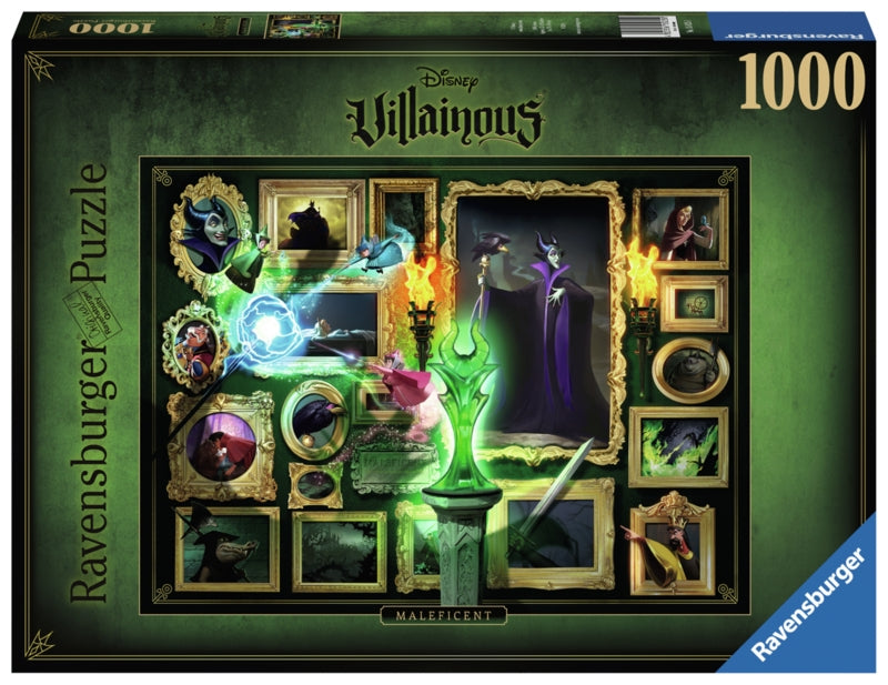 Ravensburger pussel - Villainous: Malificent 1000 bitar