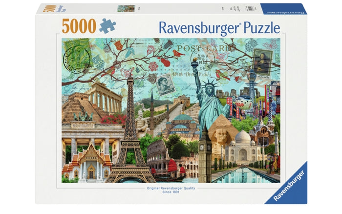 Ravensburger pussel - Big City Collage 5000 bitar