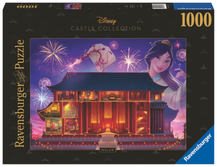 Ravensburger pussel - Disney Castles Mulan 1000 bitar