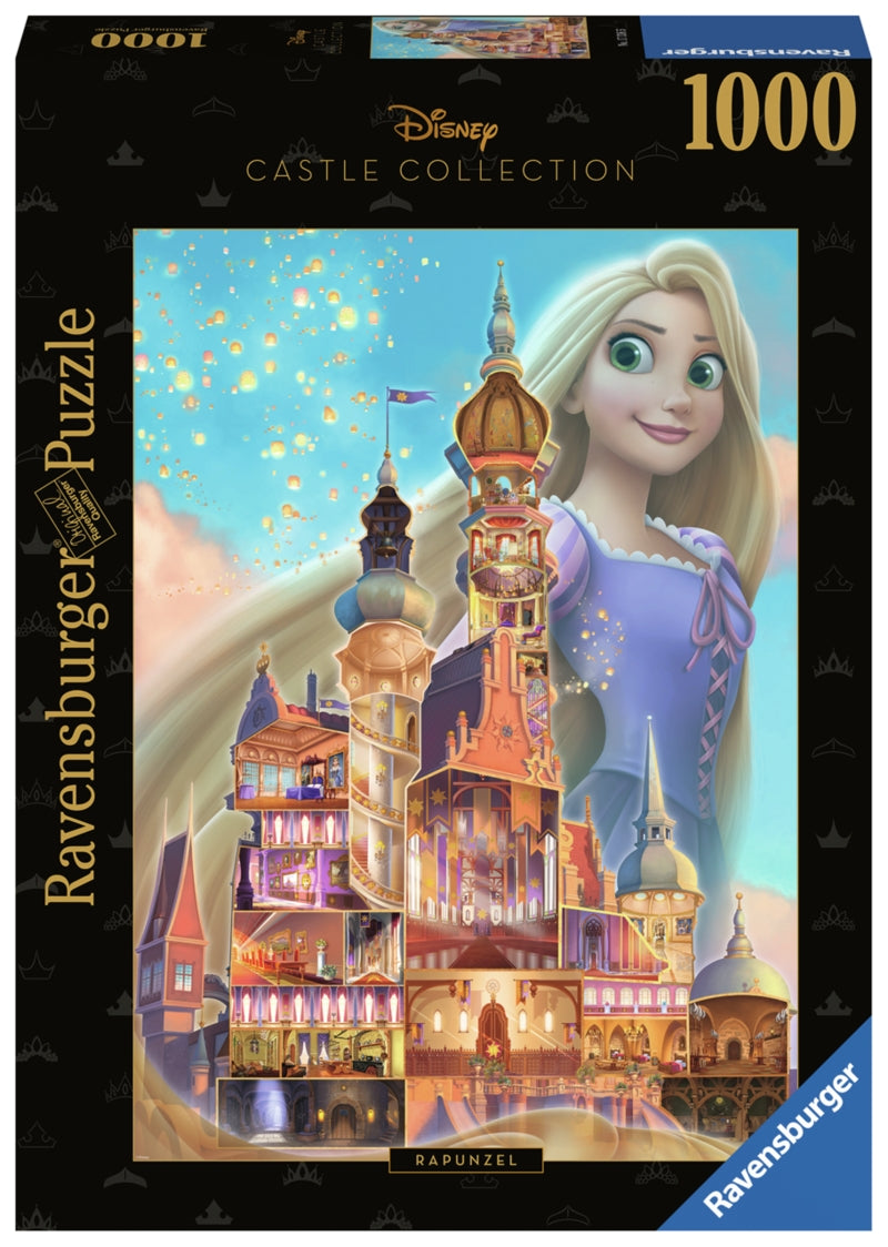 Ravensburger pussel - Disney Castles Rapunzel 1000 bitar