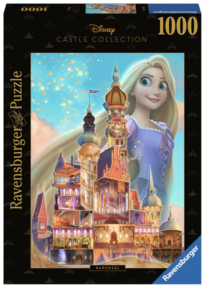 Ravensburger pussel - Disney Castles Rapunzel 1000 bitar
