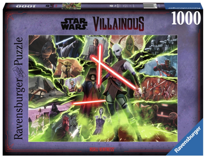 Ravensburger pussel - Star Wars Villainous Asajj Ventress 1000 bitar