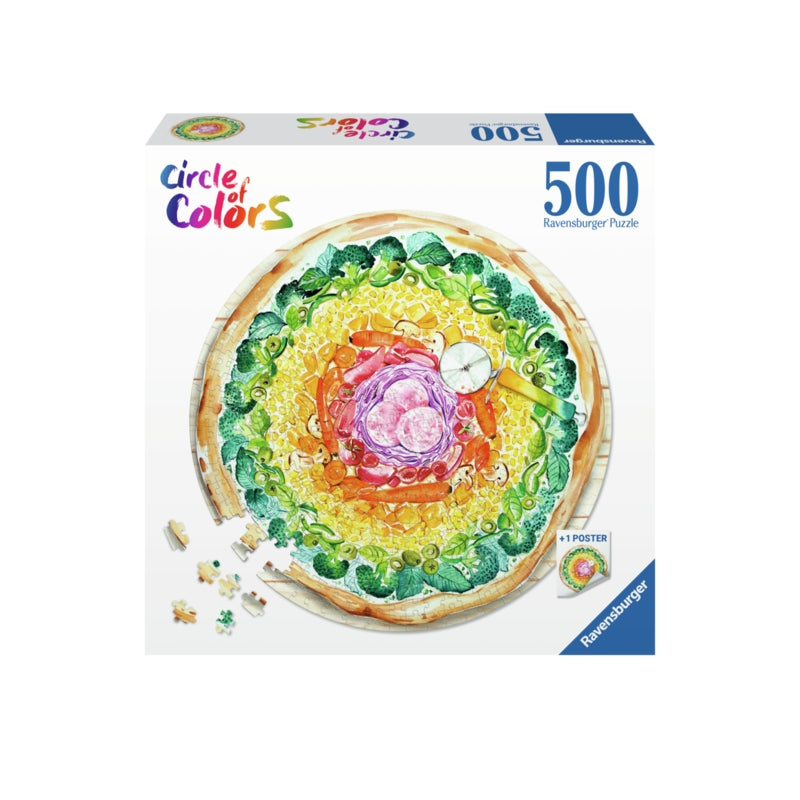 Circle Of Colors Pizza 500p