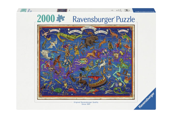 Ravensburger pussel - Map 2000 bitar