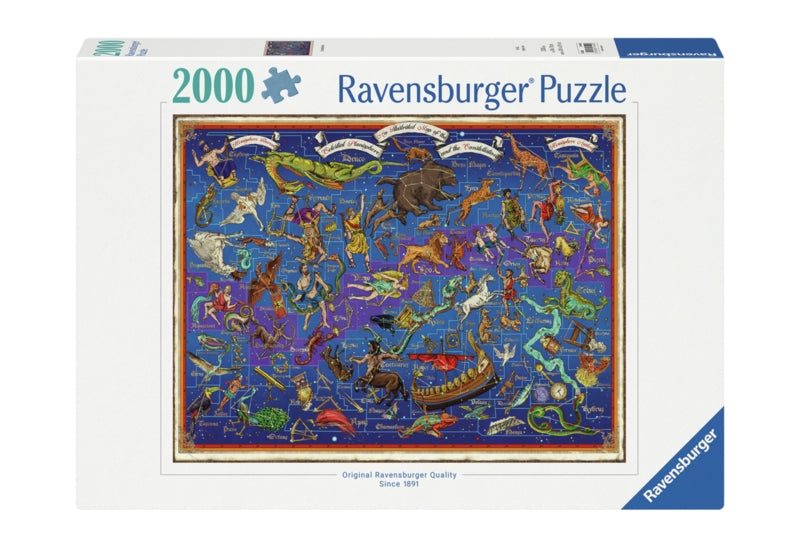 Ravensburger pussel - Map 2000 bitar