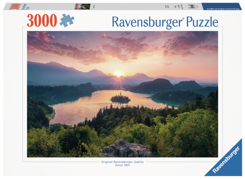 Ravensburger pussel - Lake Bled, Slovenia 3000 bitar