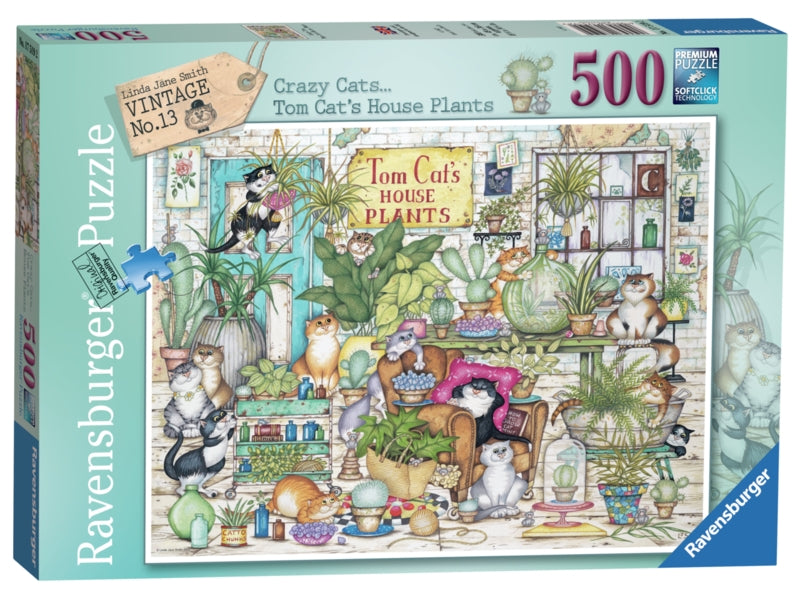 Ravensburger pussel - Plant Shop 500 bitar