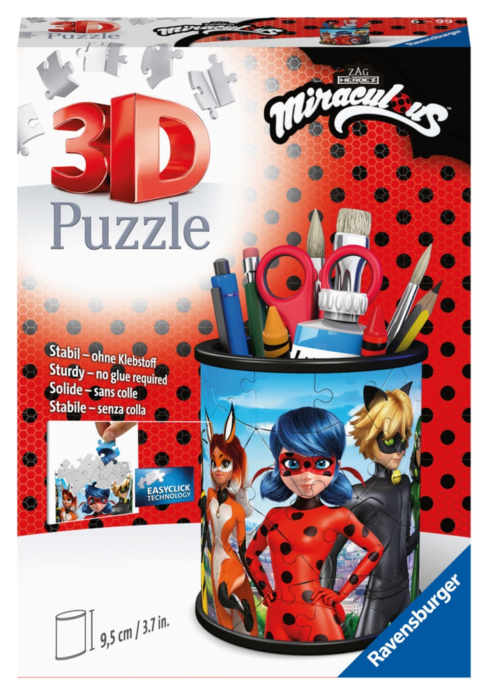 Ravensburger pussel - Miraculous Pencil Cup 54 bitar