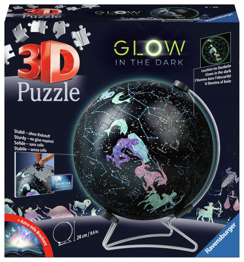 Ravensburger pussel - Glow Dark Starglobe 180 bitar
