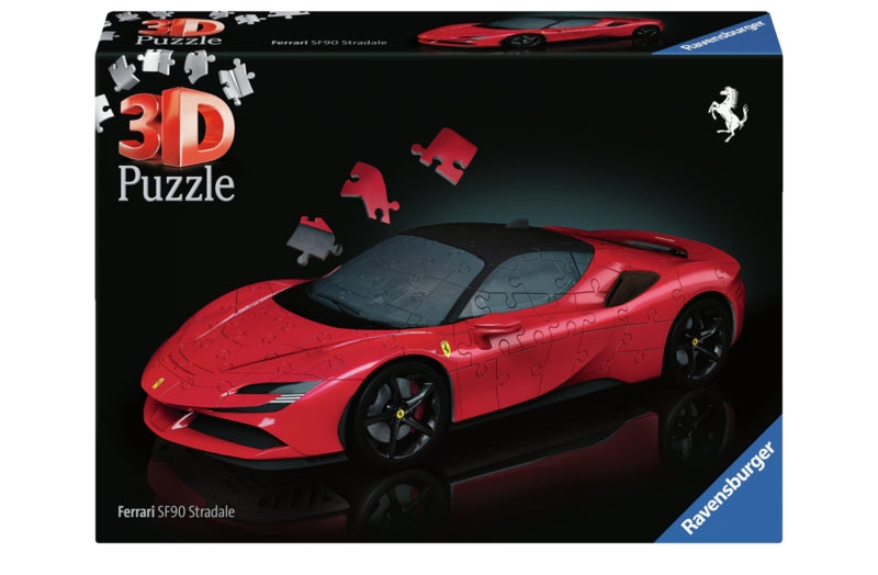 Ravensburger pussel - Ferrari SF90 Stradale 108 bitar
