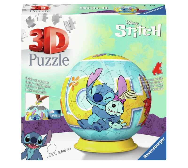 Ravensburger pussel - Disney Stitch 3D Puzzle 72 bitar