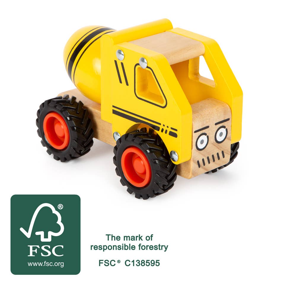 small foot Betongblandare i trä