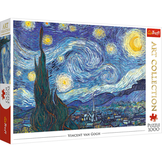 KÄRNAN, PUSSEL, TREFL - 1000 BIT ART THE STARRY NIGHT