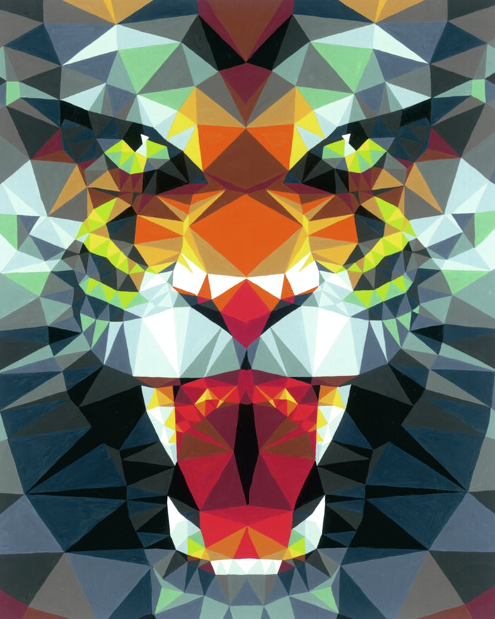 CreArt Polygon Tiger