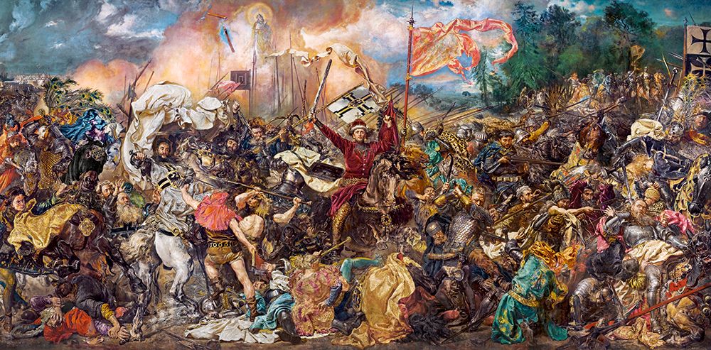 KIDEK pussel - The Battle of Grunwald, Jan Matejko, 4000-bitar