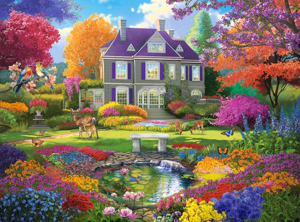 KIDEK pussel - Garden of Dreams, 3000 bitar