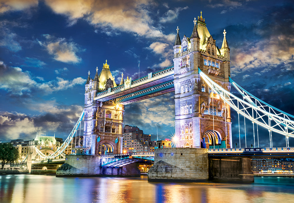 KIDEK pussel - Tower Bridge, London, England, 1500-bitar