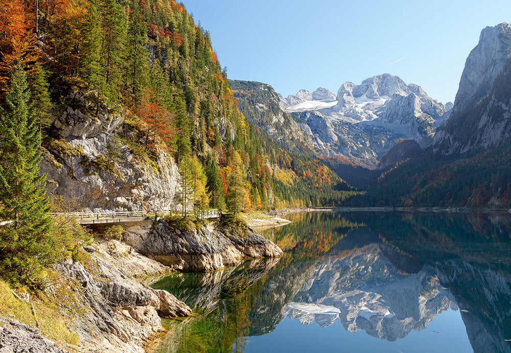 KIDEK pussel - Gosausee, Austria, 1500-bitar