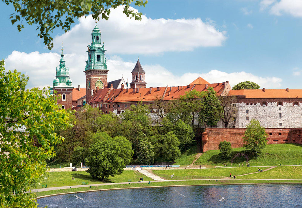 Wawel Royal Castle, Cracow, Poland, 1000-bitarspussel