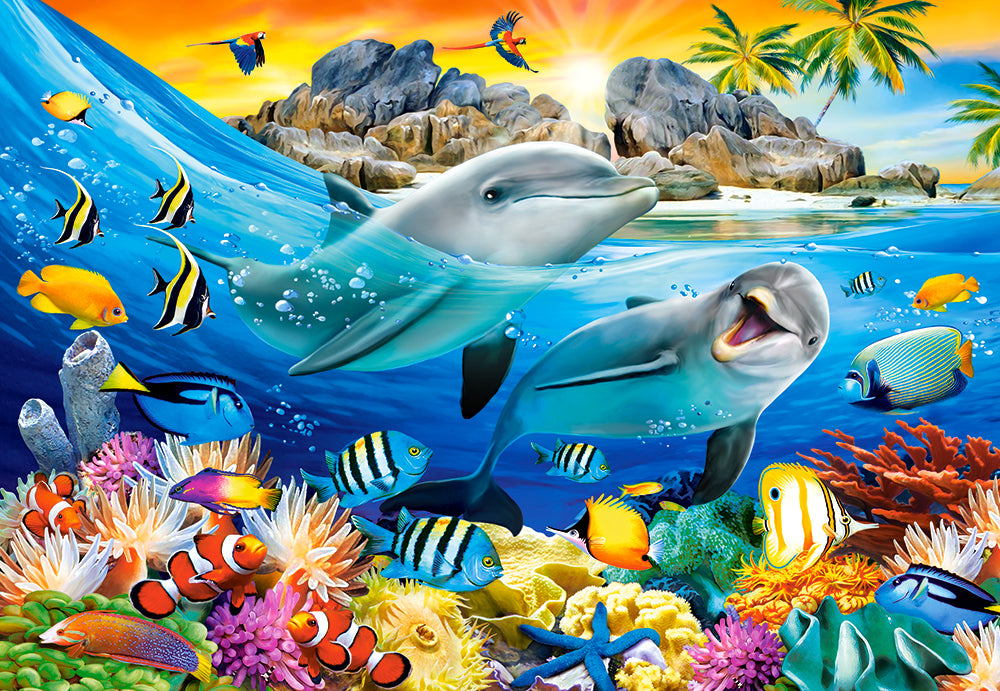 Dolphins in the Tropics, 1000-bitarspussel