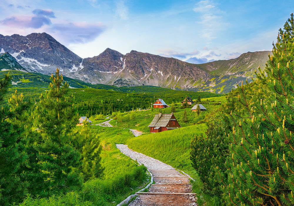 KIDEK pussel - Trail in Tatras, Poland, 500-bitar