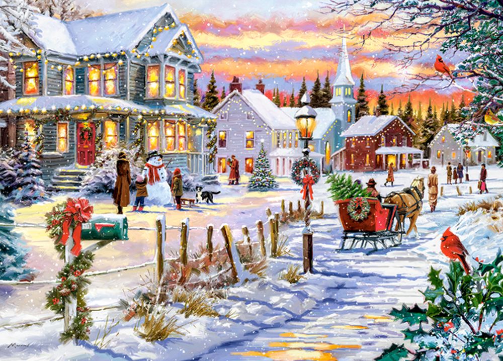 KIDEK pussel - Christmas Tree is Coming, 180-bitar