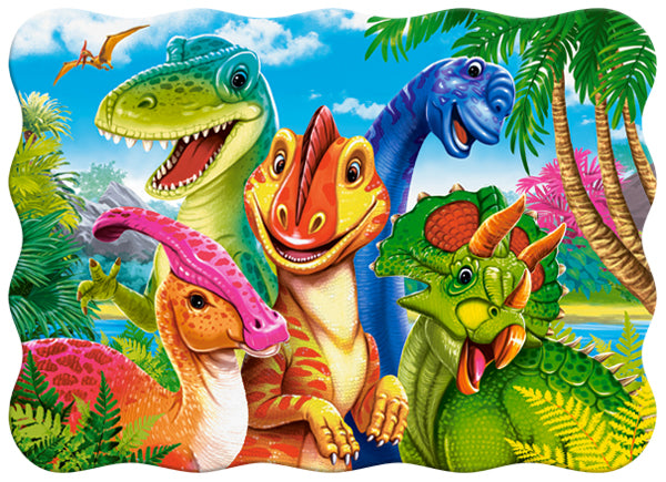 Dinosaurs Selfie, 30-bitarspussel