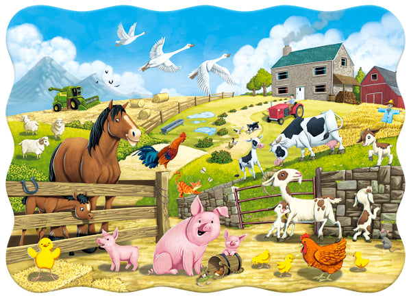 Animals on the Farm, 30-bitarspussel