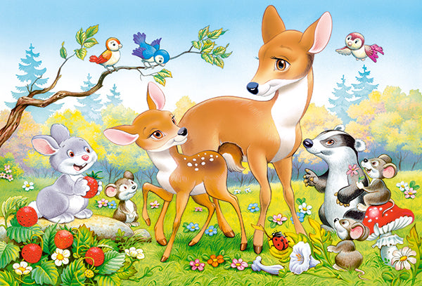 KIDEK pussel - Little Deer, 40-bitar